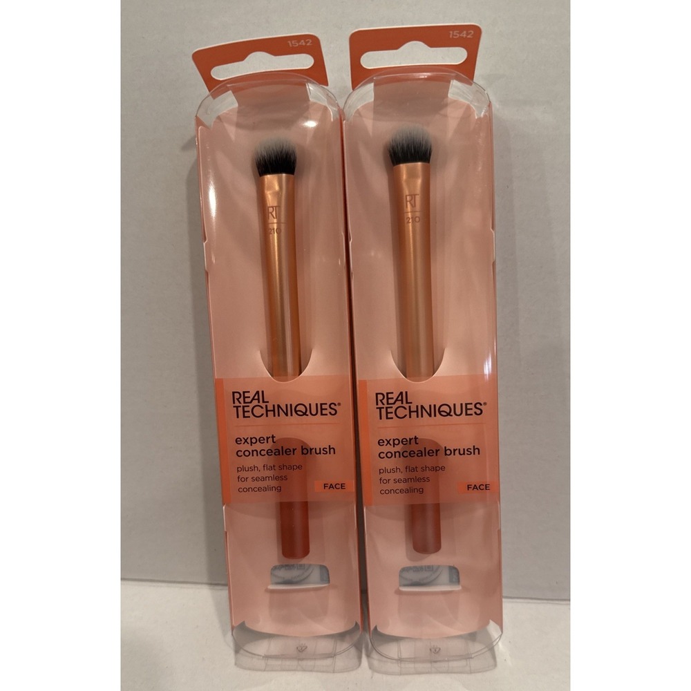Lot Of 2 Real Techniques Expert Concealer Brush